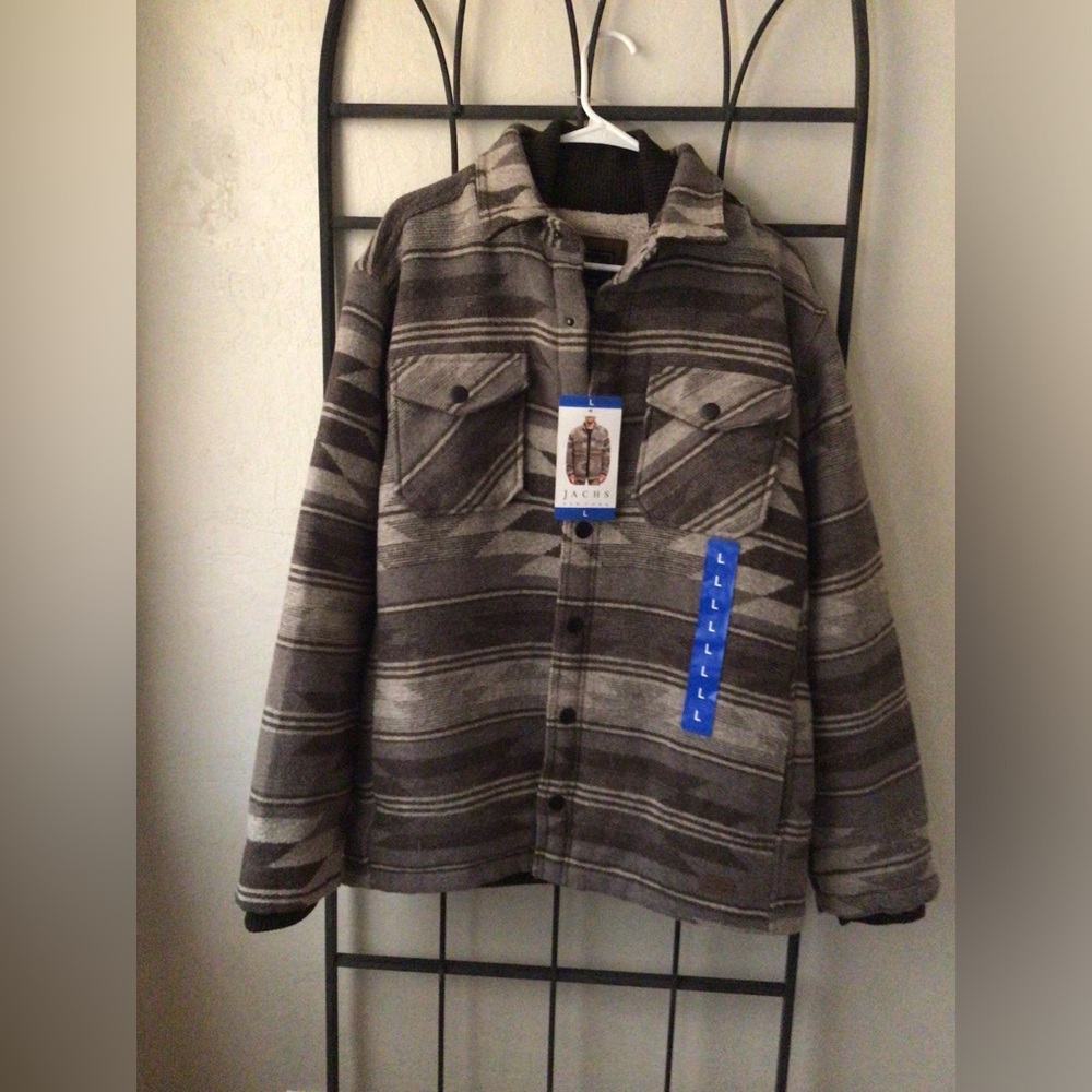 Jach New York Sherpa Lined Wool Blend Jacket - Picture 6 of 9